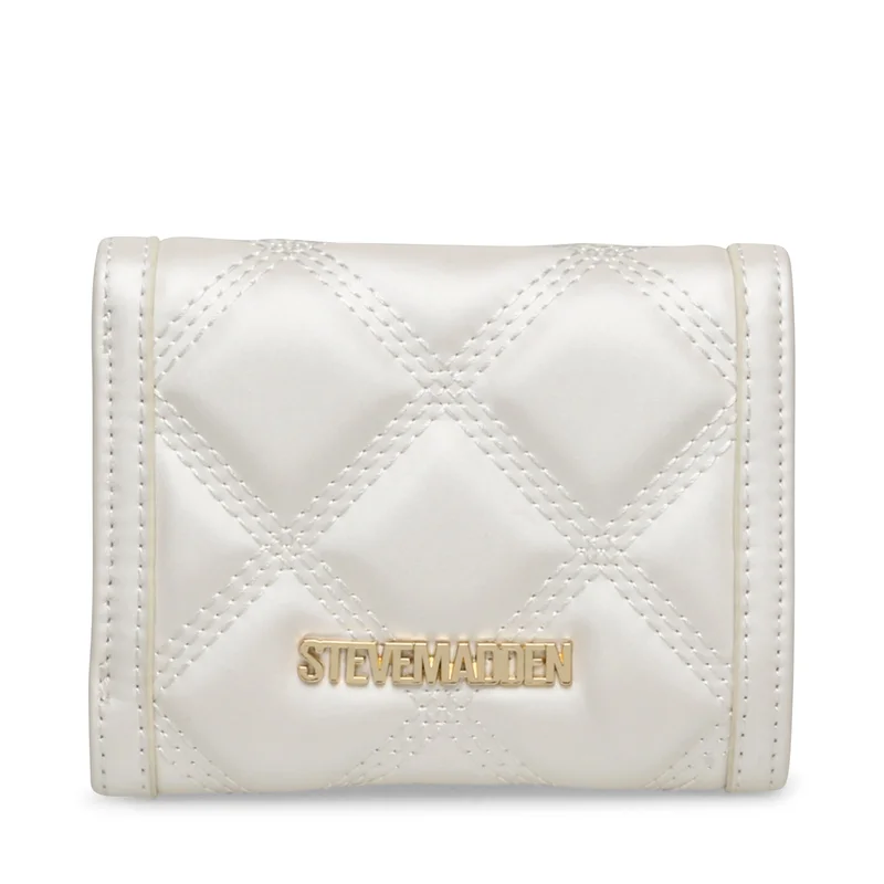 STEVE MADDEN Steve madden paxs women's bone/gold wallet